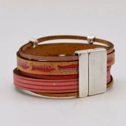 Bracelet en liège 5 lanières