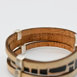 Bracelet en liège 3 lanières