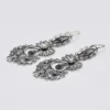Brincos À Princesa I Boucles d'oreille en argent - 5.5cm