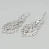 Brincos À Rainha I Boucles d'oreille en argent - 4.5cm