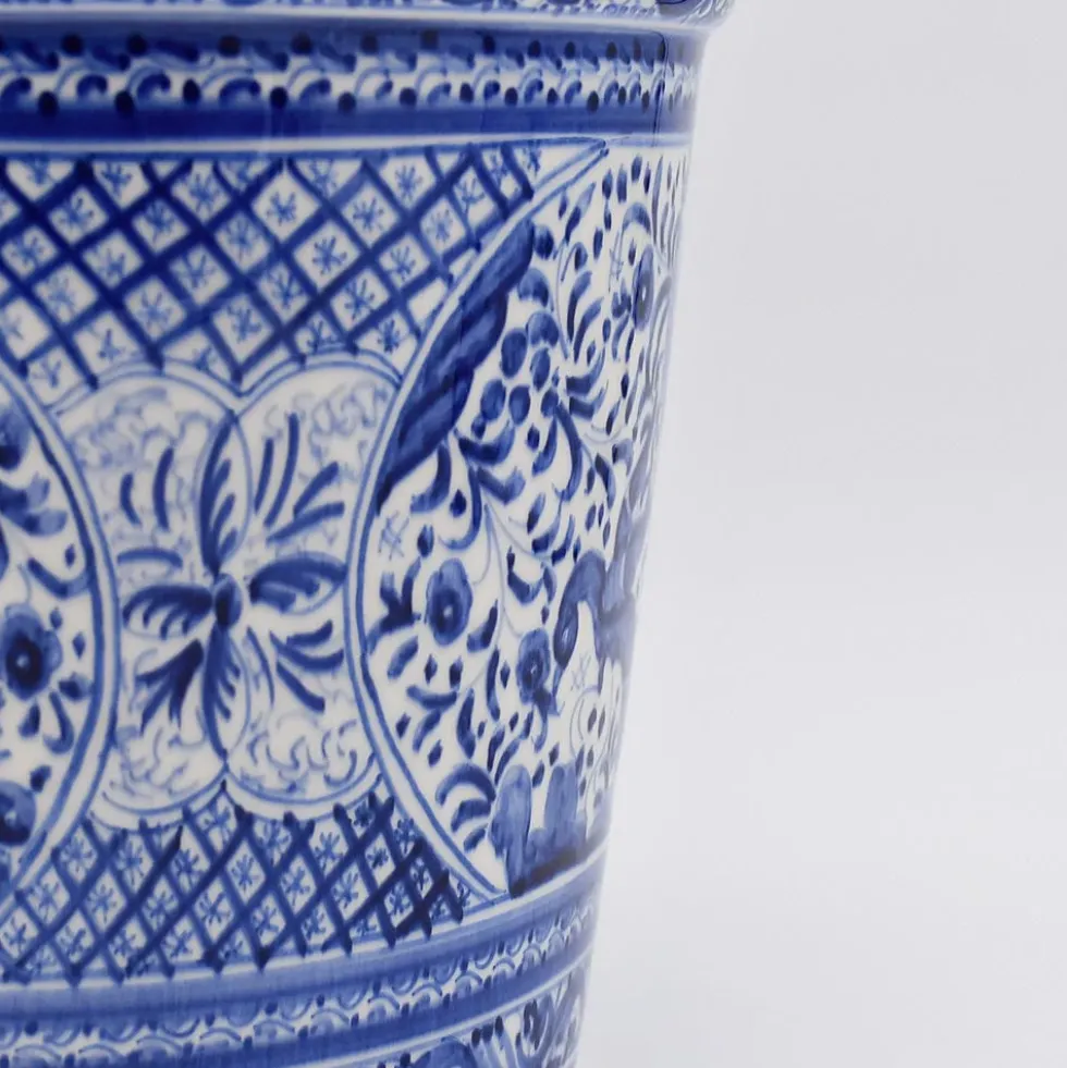 Cache pot en céramique de Coimbra - 28cm