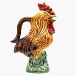 Carafe en céramique en forme de Coq