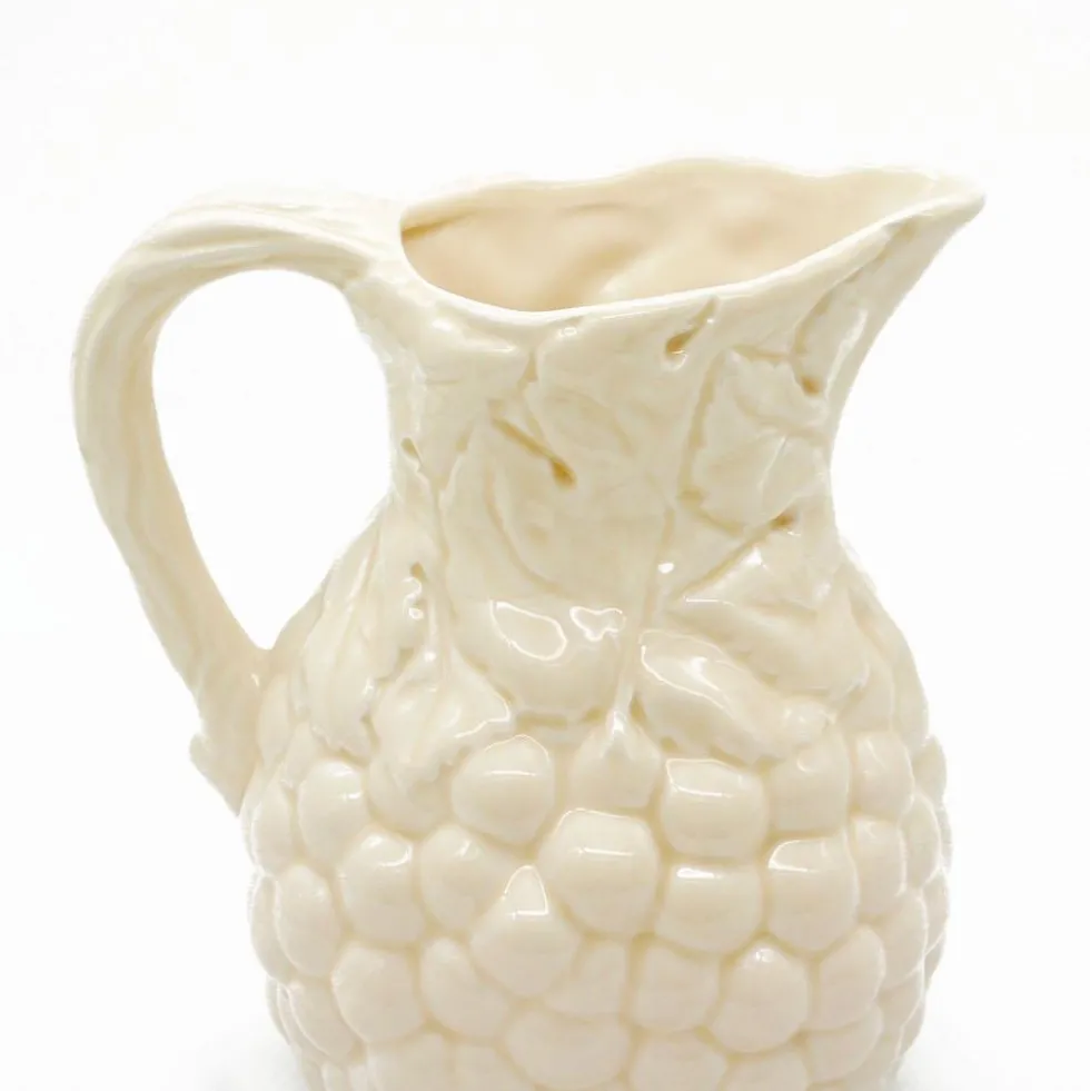 Carafe en céramique "Uvas" - Blanche