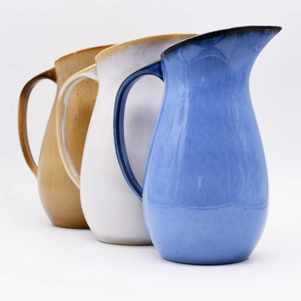 Carafe en grès "Amazonia" Bleue