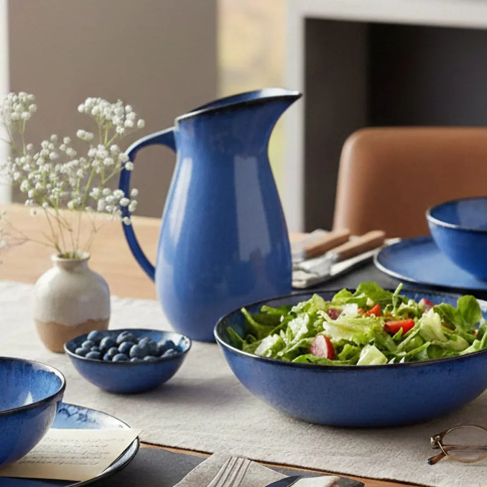 Carafe en grès "Amazonia" Bleue