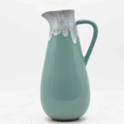 Carafe en grès "Taormina" - Verte
