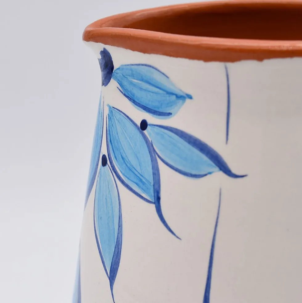 Carafe en terre cuite - Turquoise