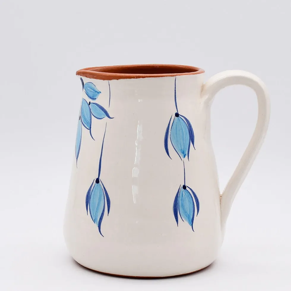 Carafe en terre cuite - Turquoise