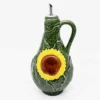 Carafe à huile en céramique en forme de Tournesol