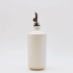 Carafe à huile en grès à bec verseur auto-fermant “Fattoria”