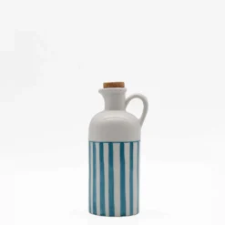 Carafe à huile rayée