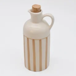 Carafe à huile rayée 