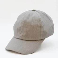 Casquette en lin - Gris