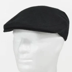 Casquette portugaise en laine noire