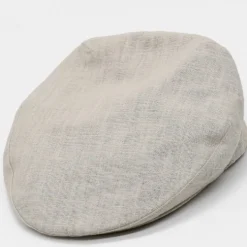 Casquette portugaise en lin - Naturel