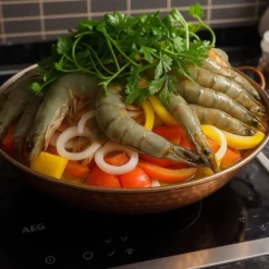 Cataplana en cuivre 1 à 2 couverts - 21cm