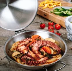 Cataplana en inox 5/6 couverts