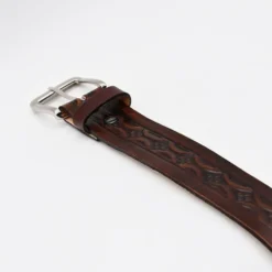 Ceinture en cuir marron