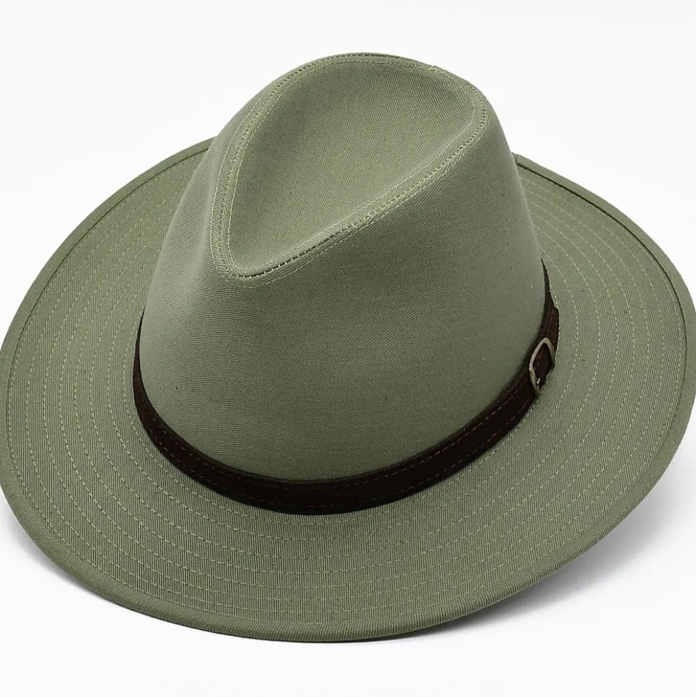 Chapeau en coton - Kaki