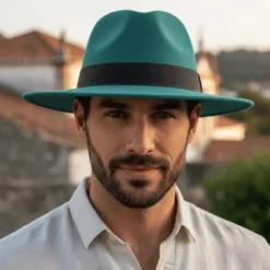 Chapeau en coton - Vert
