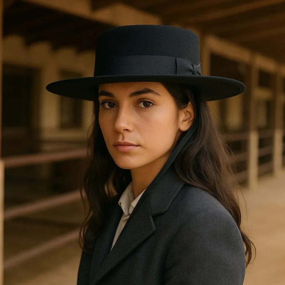 Chapeau traditionnel portugais - Noir