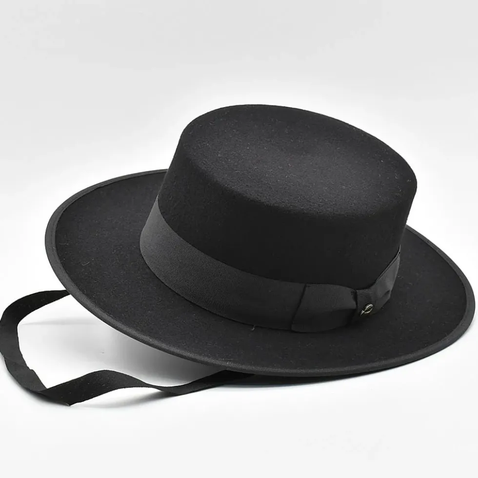 Chapeau traditionnel portugais - Noir
