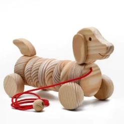 Chien en bois