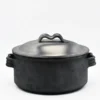 Cocotte en terre cuite noire de Bisalhães