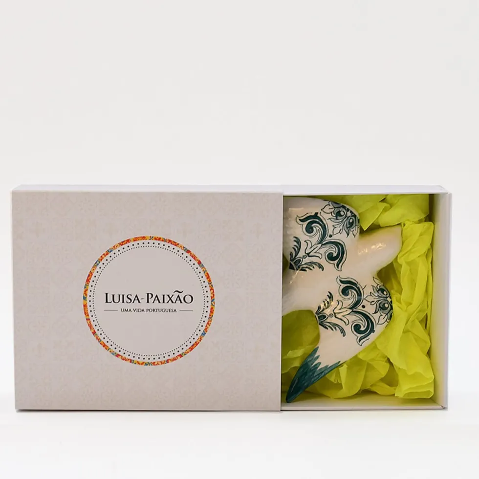 Coffret hirondelle "Azulejos" - Vert