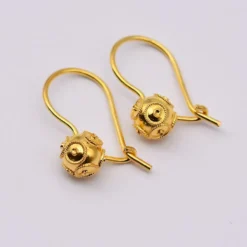 Conta de Viana I Boucles d'oreille en argent doré