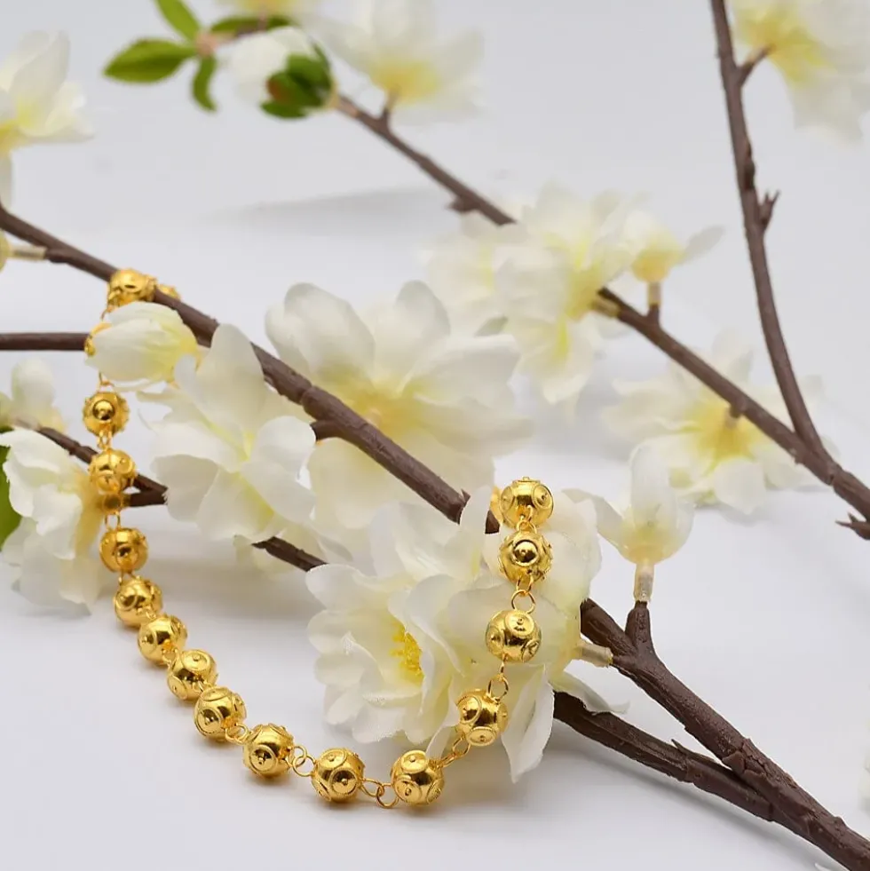 Conta de Viana I Bracelet en argent doré