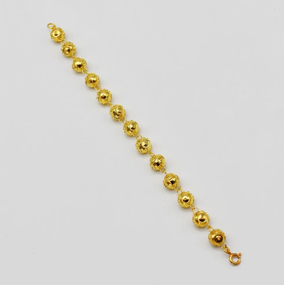 Conta de Viana I Bracelet en argent doré