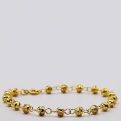Conta de Viana I Bracelet en argent doré