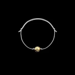 Conta de Viana I Bracelet en soie et perle en argent