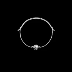 Conta de Viana I Bracelet en soie et perle en argent