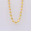 Conta de Viana I Collier de perles en argent dorées