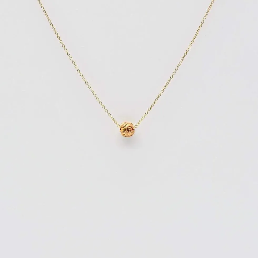 Conta de Viana I Collier en argent doré