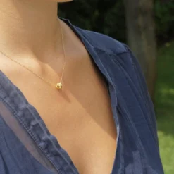 Conta de Viana I Collier en argent doré