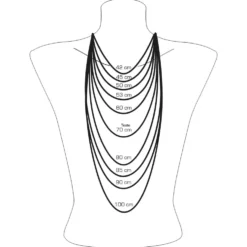 Conta de Viana I Collier en argent doré