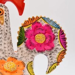Coq de Barcelos 25cm blanc - Prazeres Côta