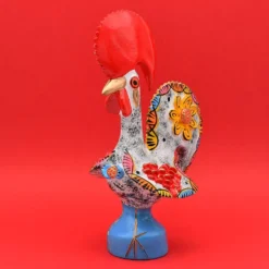 Coq de Barcelos 25cm blanc - Prazeres Côta