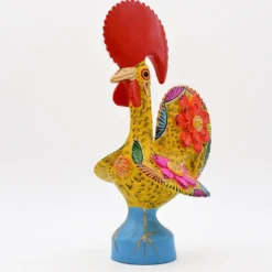 Coq de Barcelos 25cm jaune - Prazeres Côta