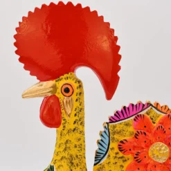 Coq de Barcelos 25cm jaune - Prazeres Côta