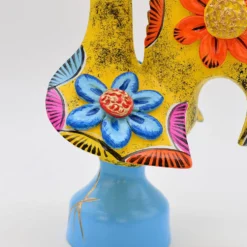 Coq de Barcelos 25cm jaune - Prazeres Côta