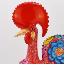 Coq de Barcelos 40cm rouge - Prazeres Côta