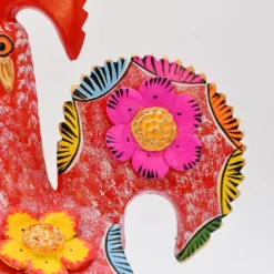 Coq de Barcelos 25cm rouge - Prazeres Côta