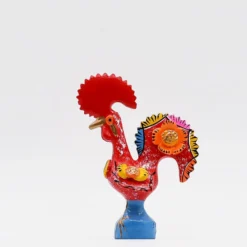 Coq de Barcelos 25cm rouge - Prazeres Côta
