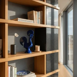 Coq portugais en céramique - Bleu