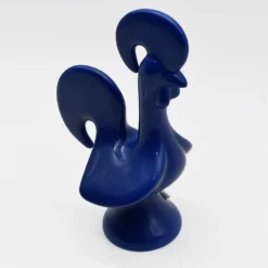 Coq portugais en céramique - Bleu