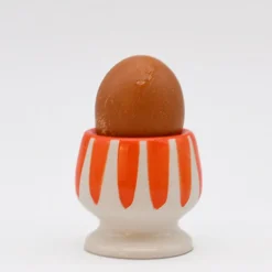 Coquetier rayé